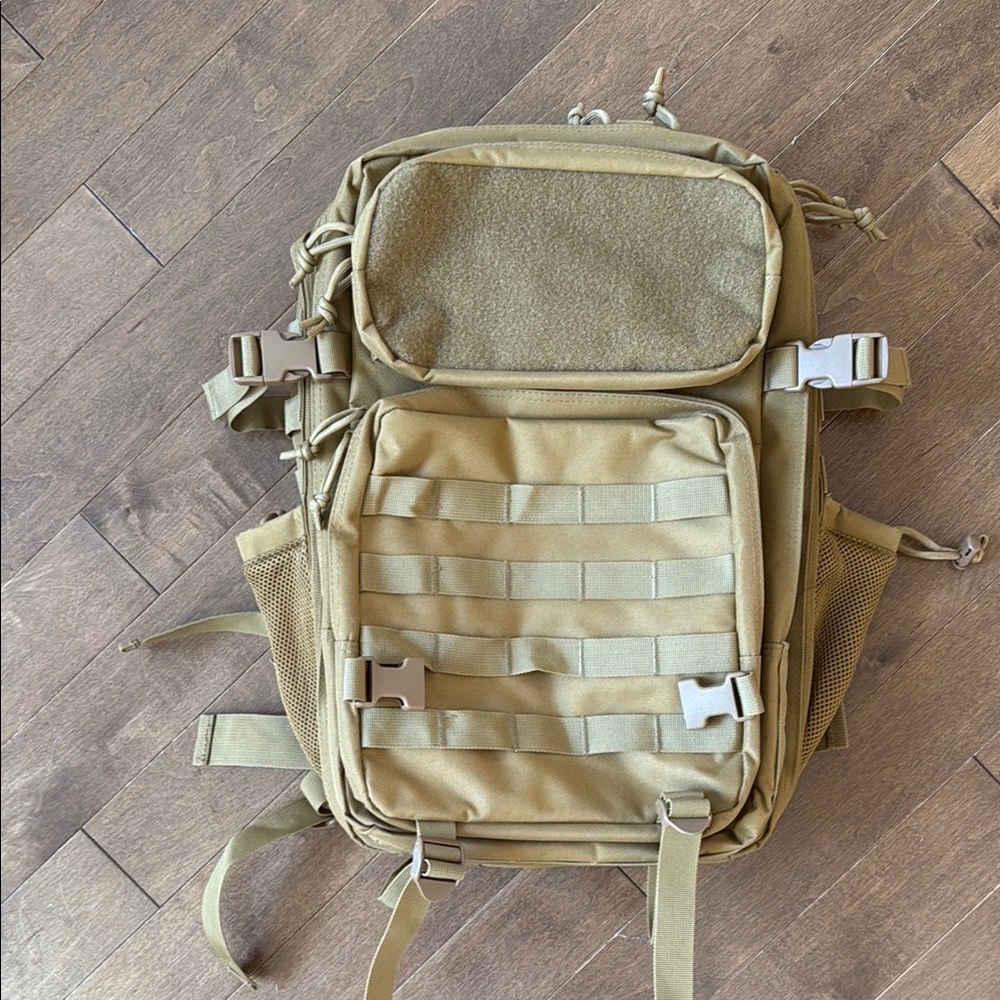 Tactical Tan Backpack